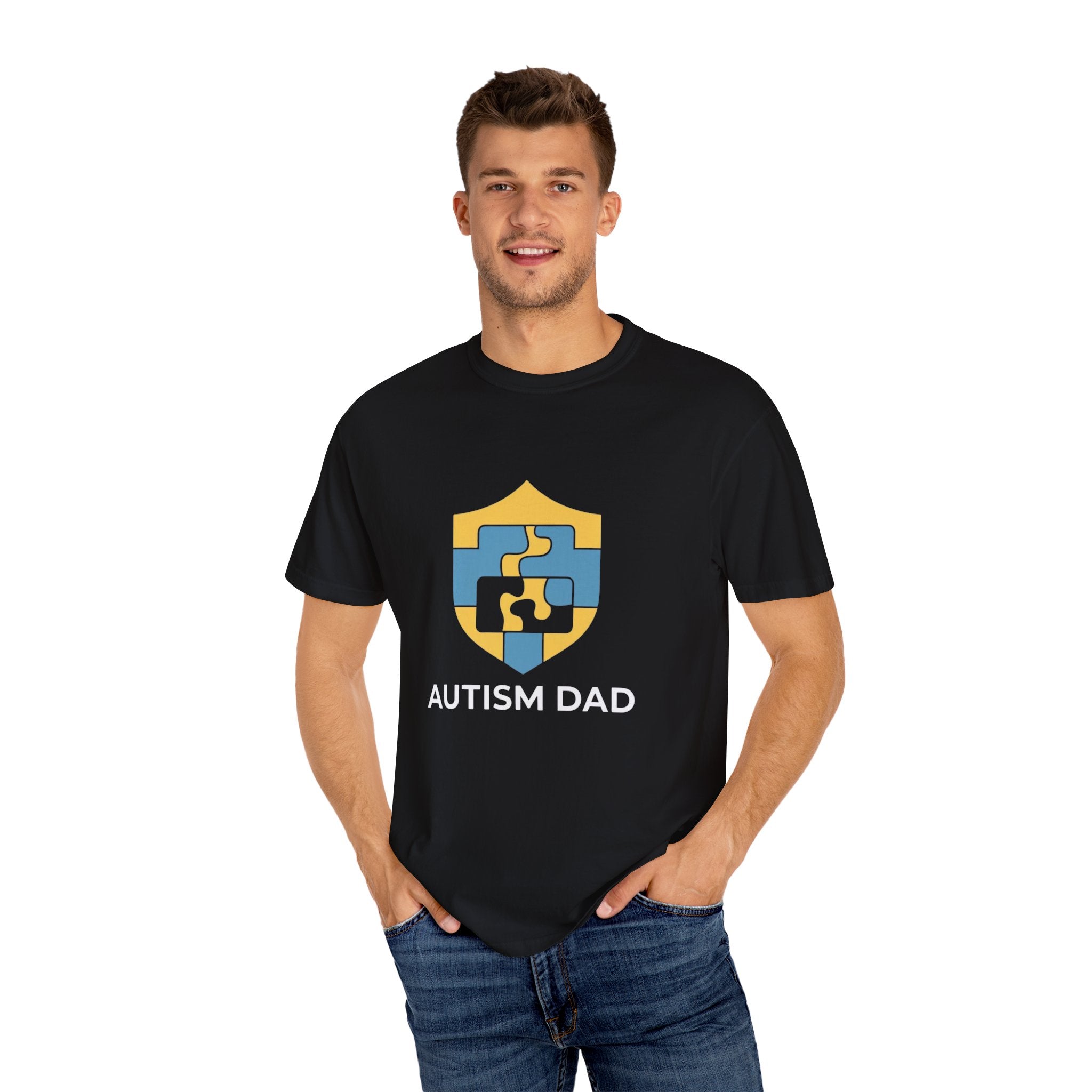 Autism Dad T-Shirt, Family Gift, Unisex Shirt, Awareness Apparel, Gift for Dads, Comfortable Casual Wear