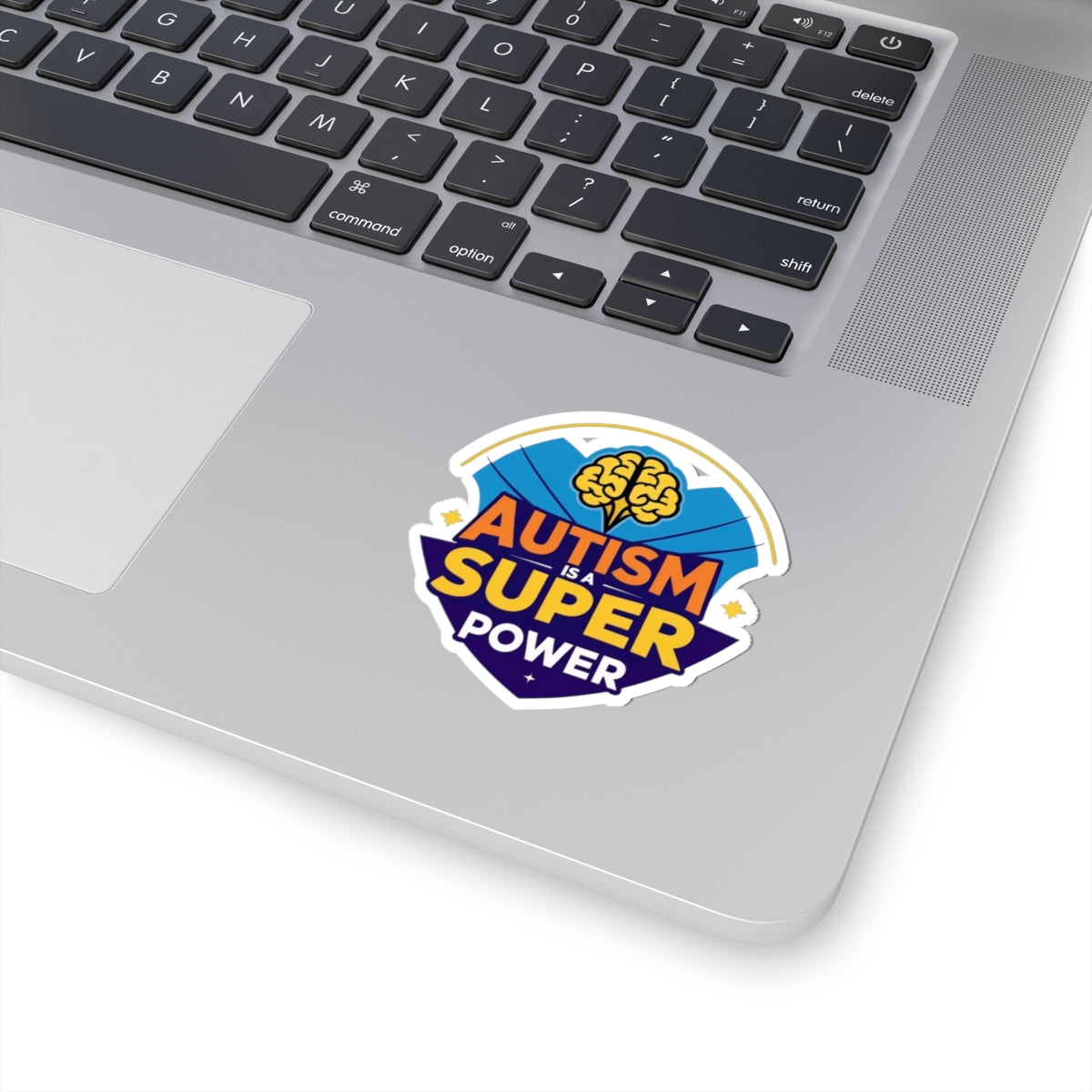 Autism Super Power Stickers, Kiss-Cut Stickers, Affirmation Stickers, Laptop Decals, Gift for Autism Awareness, Unique Stickers for Kids