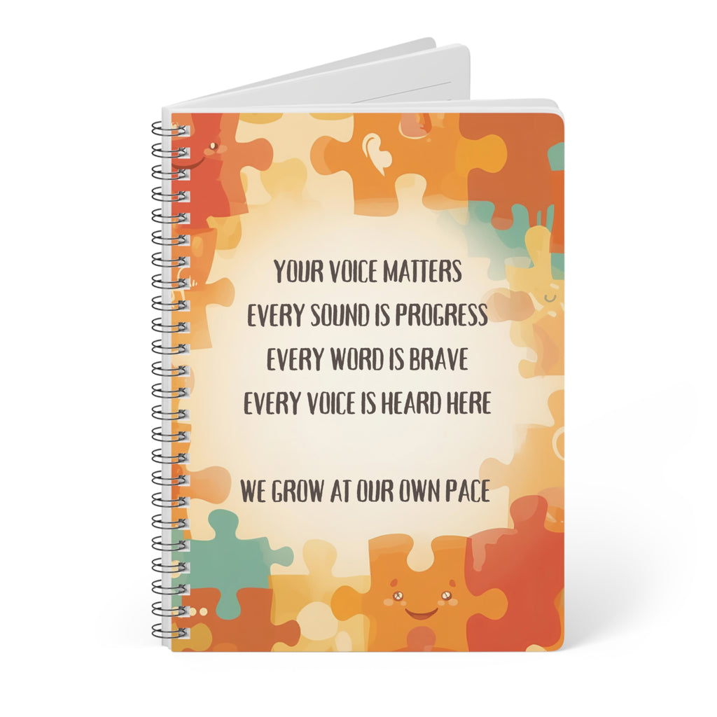 Affirmation Notebook — "Your Voice Matters"