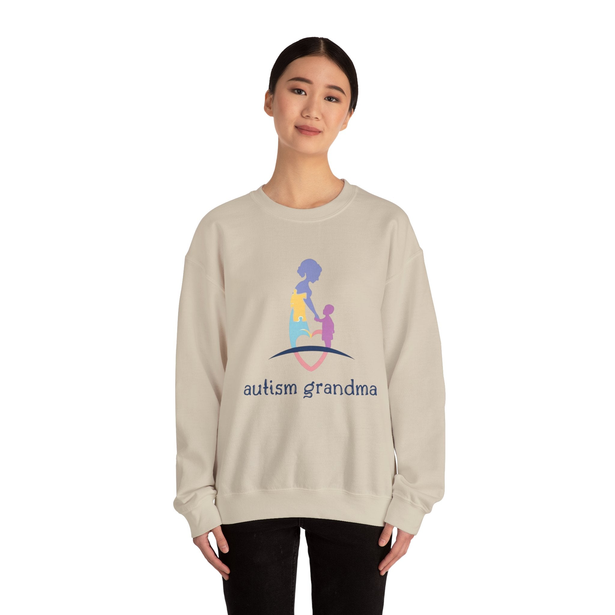 Autism Grandma Crewneck
