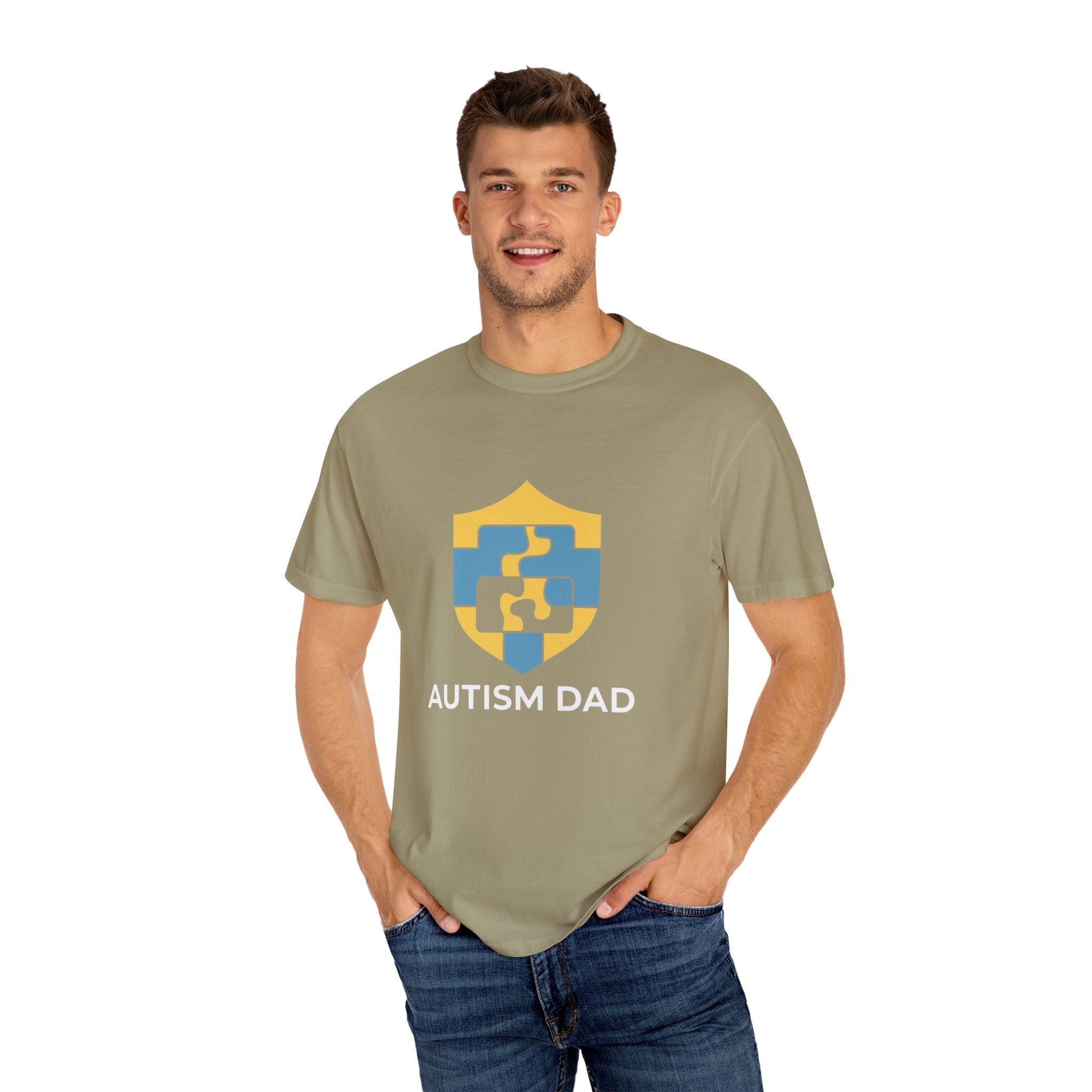 Autism Dad T-Shirt, Family Gift, Unisex Shirt, Awareness Apparel, Gift for Dads, Comfortable Casual Wear