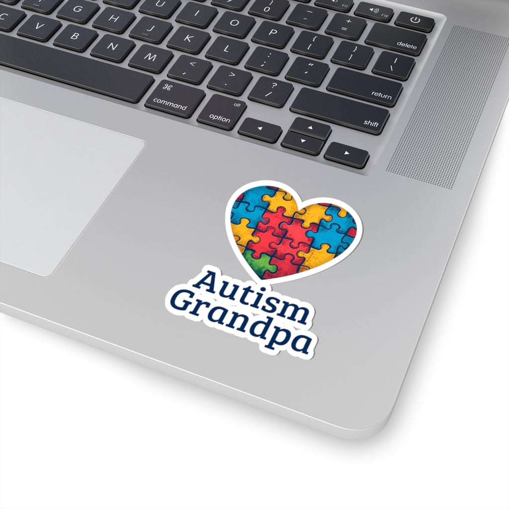 Autism Grandpa Sticker