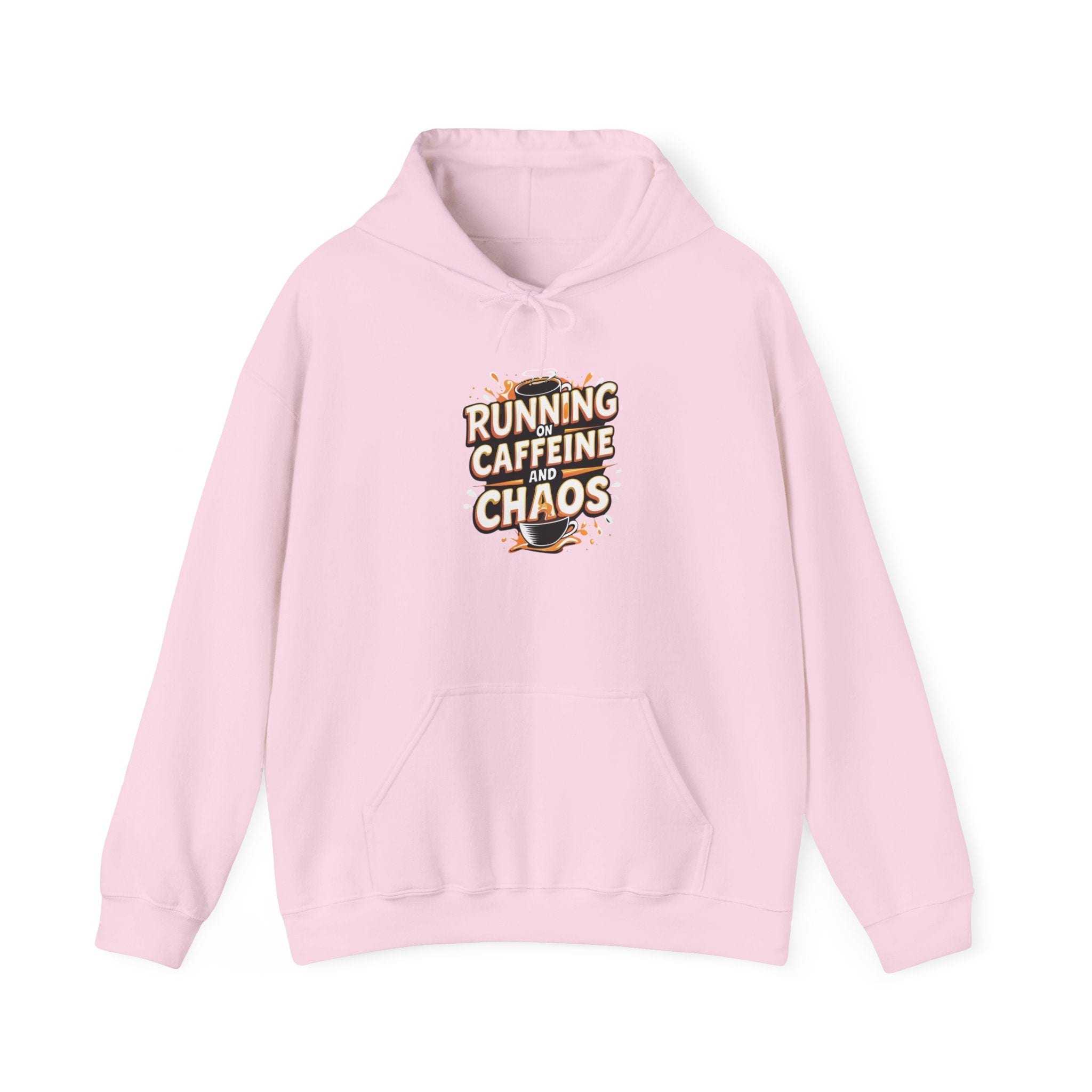 Running on Caffeine & Chaos Adult Hoodie