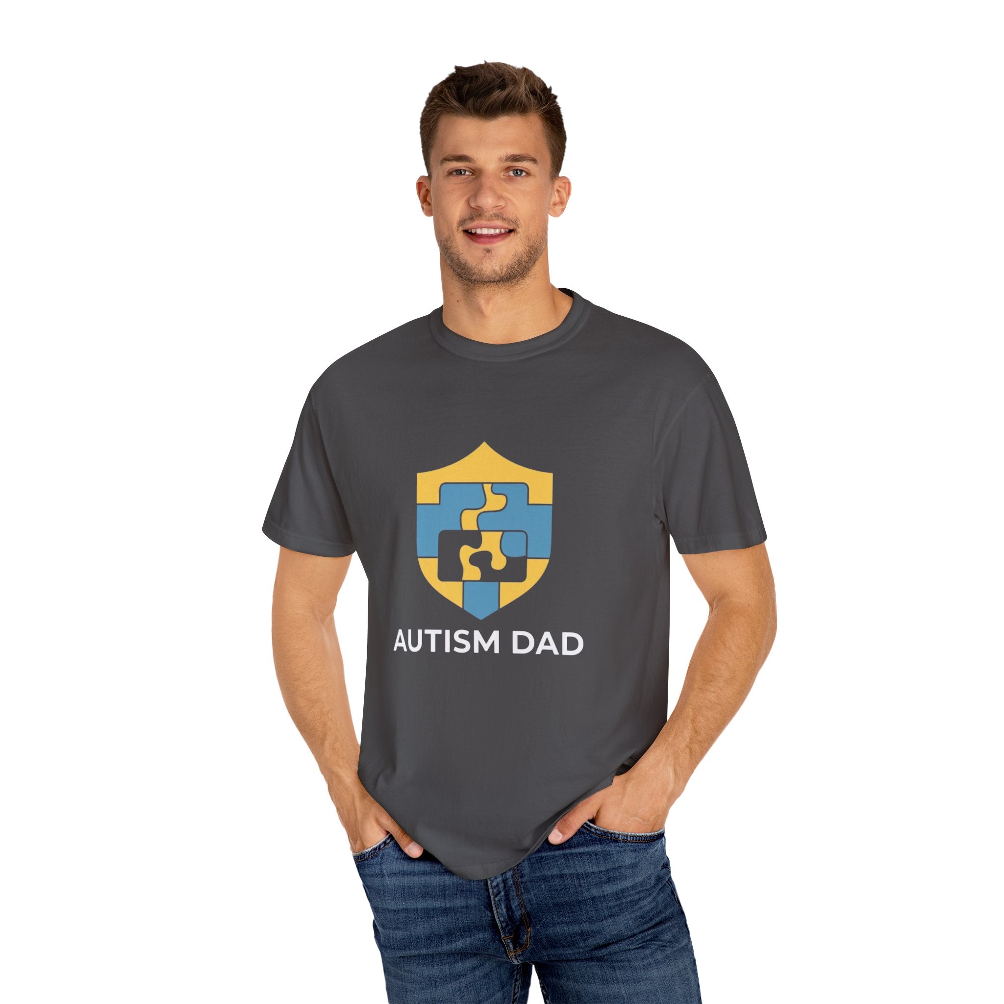 Autism Dad T-Shirt, Family Gift, Unisex Shirt, Awareness Apparel, Gift for Dads, Comfortable Casual Wear